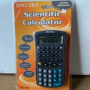 Spectra Scientific Calculator with Stat Data